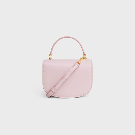 MINI BESACE CLEA IN SHINY CALFSKIN PASTEL PINK - Image 3